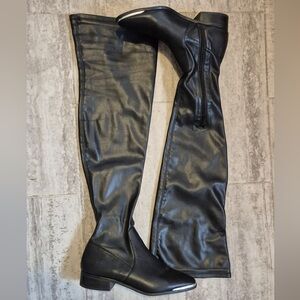 Aldo Black Over-the-Knee Boots
